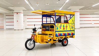 Gayatri Electric School Van